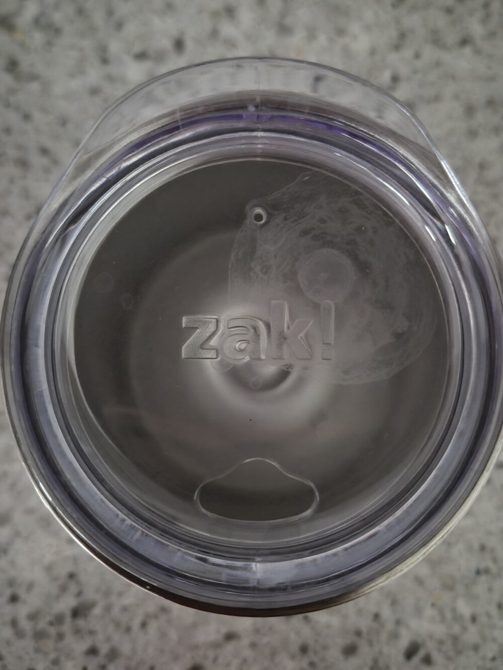 Wine Tumbler Purple Zak! With Lid - Picture 3 of 3